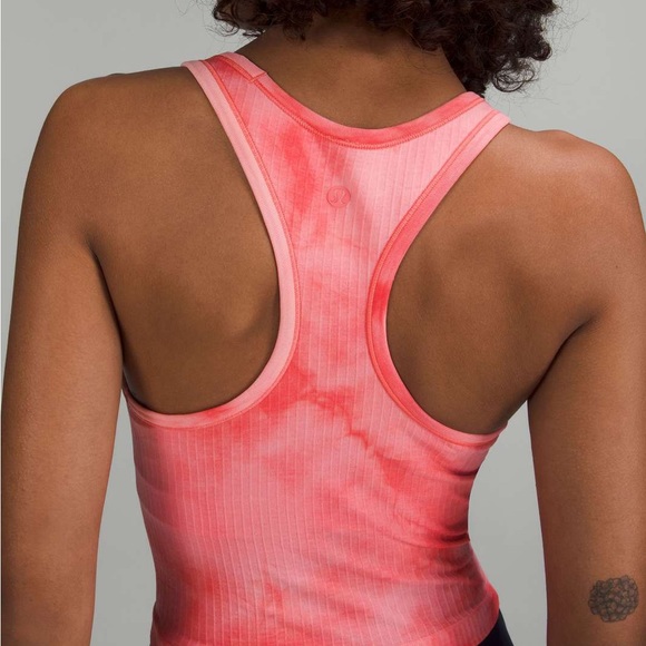 Lululemon Ebb to Street Cropped Racerback Tank Top - Picture 2 of 4
